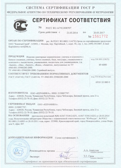 15.02.2025 Нижний Тагил - Изделия санитарные керамические